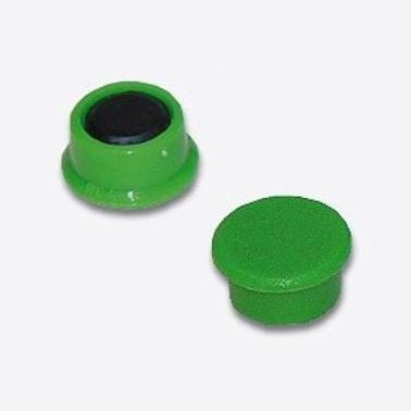 Produktbild Alco Magnet 13 x 7 mm (Ø x H) 13mm 0,1kg dunkelgrün 10 St./Pack. (10 x)