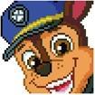 Actual product image Diamond Dotz DOTZIES® Original Diamond Painting Set Paw Patrol with 6 motifs: 3 pictures 15x15cm, 3 stickers /