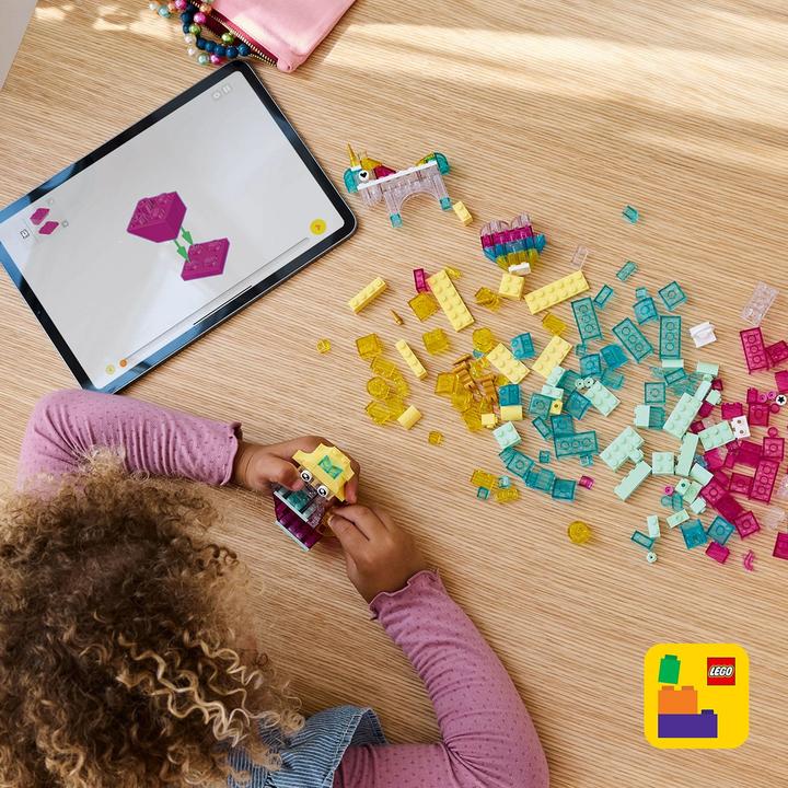 Produktbild LEGO Zauberbox mit durchsichtigen Steinen (11040, LEGO Classic)