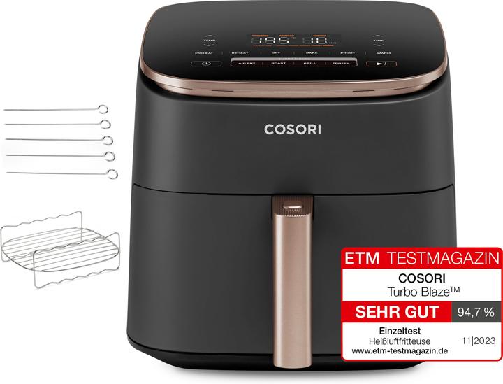 Productafbeelding Cosori CAF-DC 602-KEUR Turbo Blaze heteluchtfriteuse (EU-stekker)