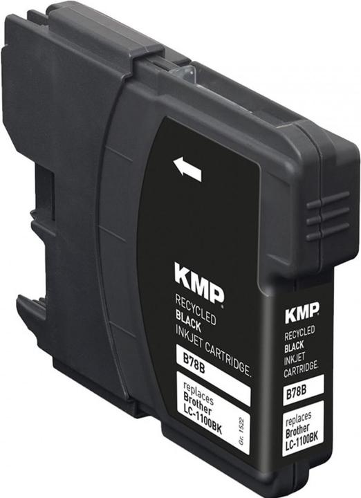 Actual product image KMP Tinte replaces LC1100BK (FC)