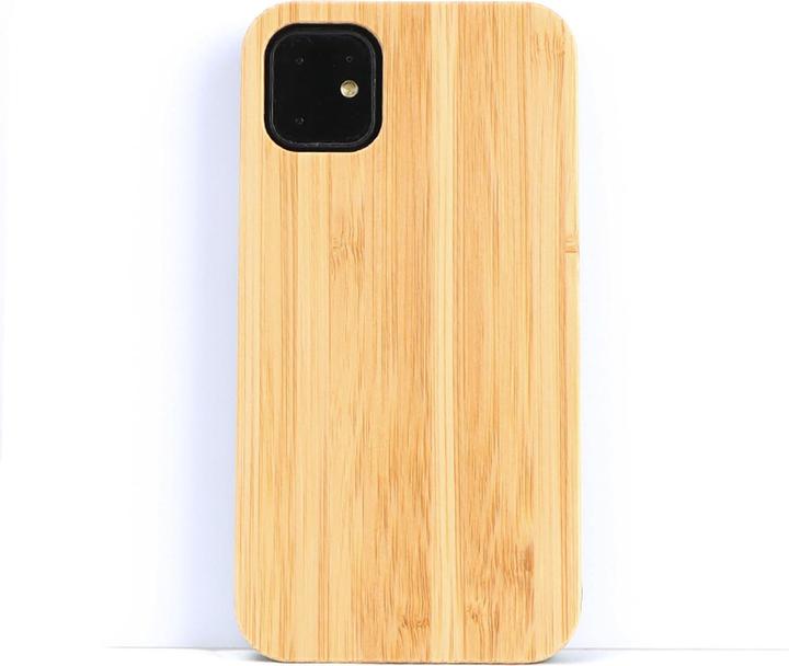 Actual product image Natura Punto iPhone 11 Pro Max case made of bamboo, plastic inside (Apple iPhone 11 Pro Max)