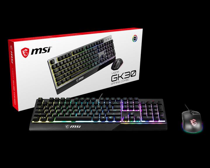Image du produit MSI Vigor GK30 Combo (DE, Filaire)