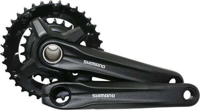 Actual product image Shimano FC-MT210-B crankset 36/22 teeth 2x9-speed (175 mm)