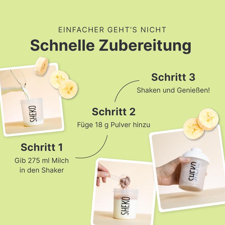 Actual product image Sheko Shake (Banana, 1 pcs., 378 g)