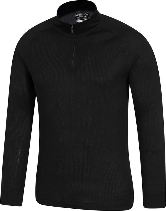 Immagine prodotto Mountain Warehouse Top termico a maniche lunghe Talus Uomo con collo a zip (XL)