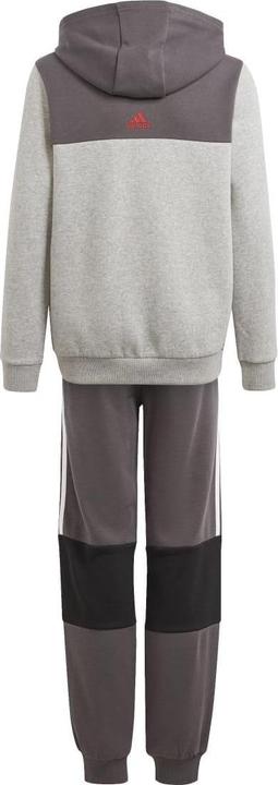 Actual product image adidas Childrens/Kids Colour Block Hooded Tracksuit (170, 176)