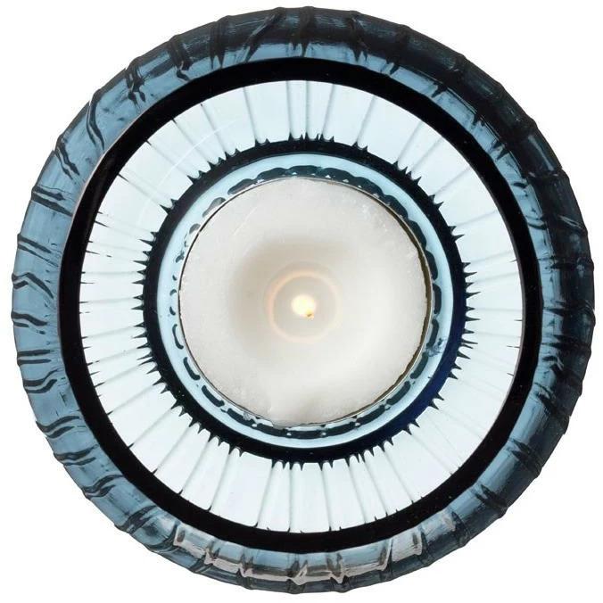 Image du produit Bitz Photophore Kusintha 2 pièces, bleu (2 x, 8,5 x 9,5 x 19,5 cm)