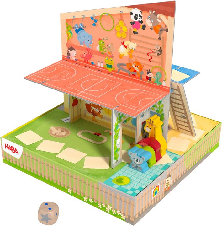 Image du produit Haba Mes premiers jeux Collection de jeux À la maternelle (Italien, Français, Anglais, Allemand)