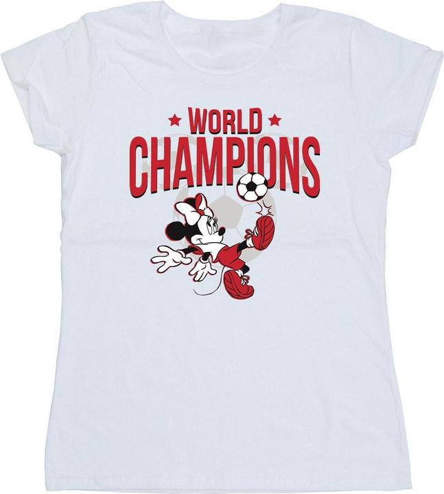 Image du produit Disney - T-shirt MINNIE MOUSE WORLD CHAMPIONS - Femme (S)