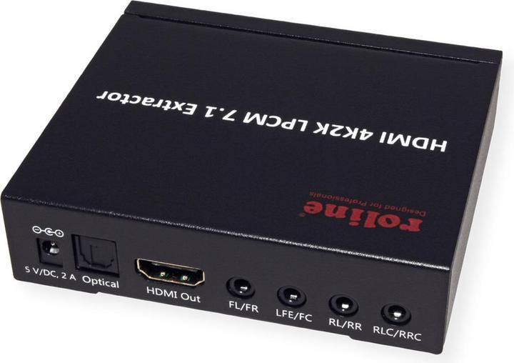 Actual product image Roline HDMI 4K2K Audio Extractor LPCM 7.1