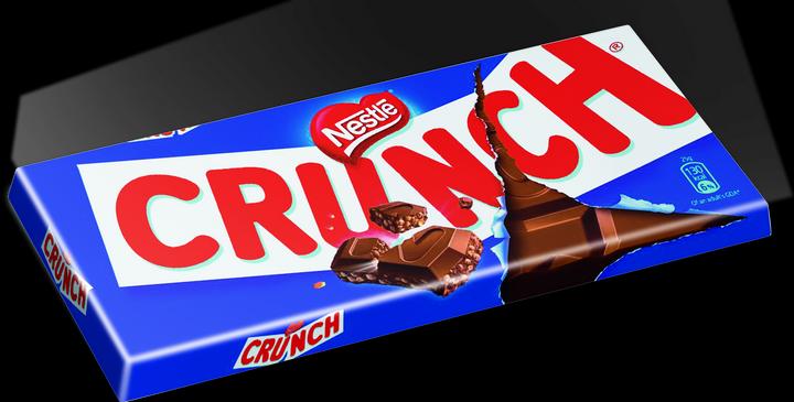 Image du produit Crunch Tablette Chocolat au lait (100 g)