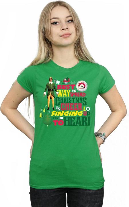 Produktbild Elf Christmas Cheer TShirt (L)