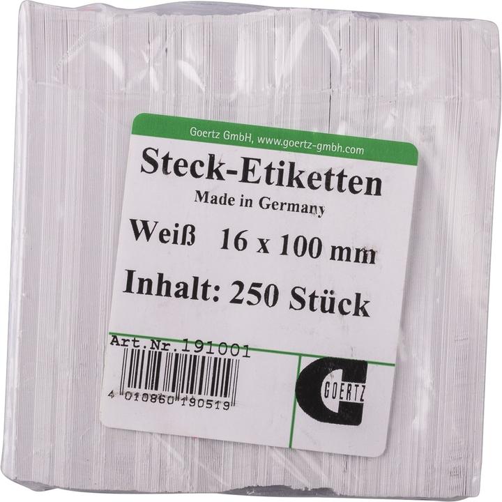 Produktbild Goertz Steck-Etiketten (10 cm)