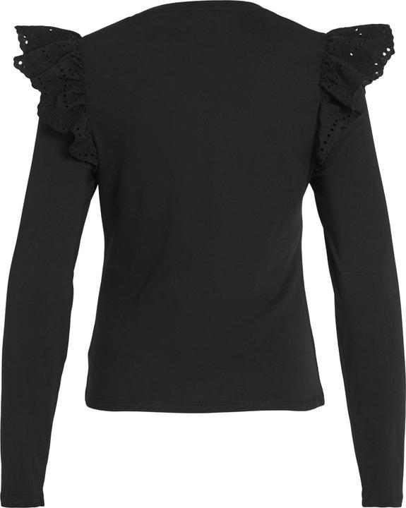 Actual product image Vila Lace shoulder top with long sleeves (S)