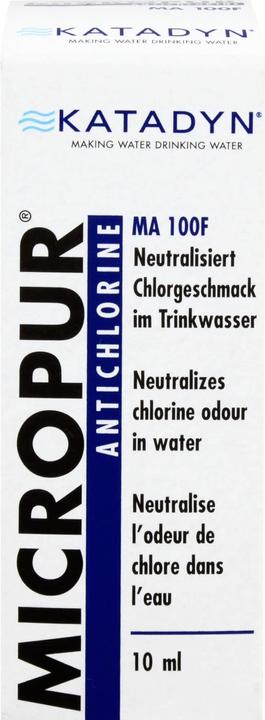 Actual product image Katadyn Micropur Antichlor MA 100F