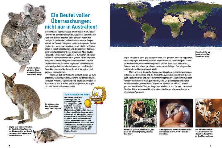 Actual product image Entdecke die Beuteltiere (German, Leonie Proscurcin, 2022)