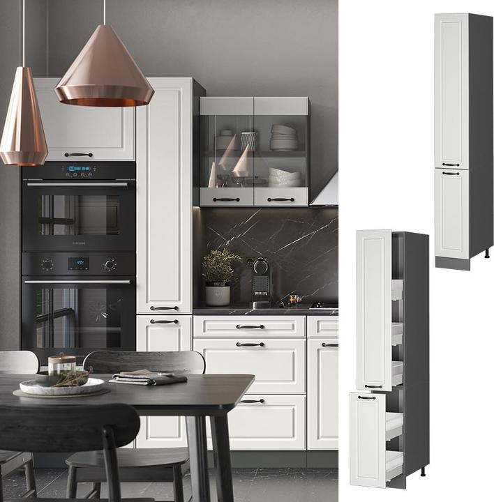 Produktbild Vicco Apothekerschrank R-Line (30 x 57.5 x 207 cm)