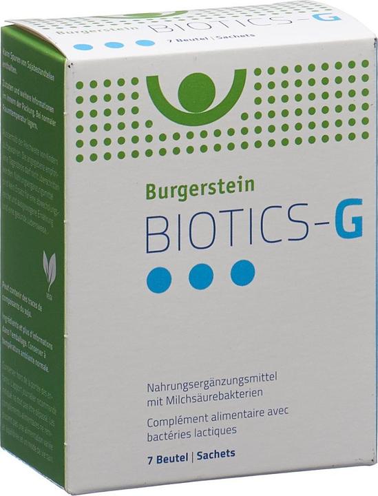 Image du produit Burgerstein Biotics G (7 pièce(s), Poudre, 40 g)