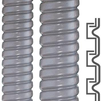 Image du produit Flexa Gaine métallique SPR-PVC-AS AD21 grise 10 mètres 17,0 x 21,0m (1000 cm)