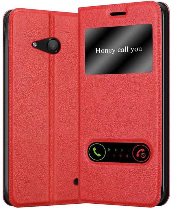 Produktbild Cadorabo Book mit View Doppelfenster Cover (Microsoft Lumia 550)