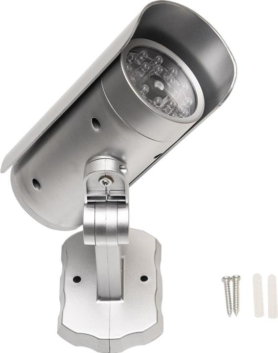 Image du produit Casativo Lot de 2 caméras de surveillance factices avec détecteur de mouvement et lumière rouge clignotante