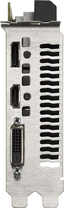 Actual product image ASUS Dual GTX1650-O4GD6 Mini,DVI,HDMI,DP,Active (4 GB)