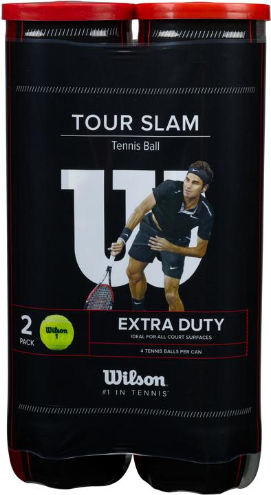 Wilson Tour Slam -tennispallo, 8 kpl