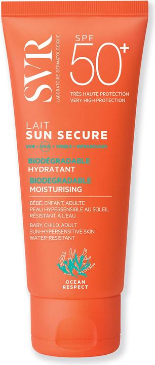 Actual product image Lait Sun Protection Factor 50 + (Suntan cream, SPF 50+, 100 ml)