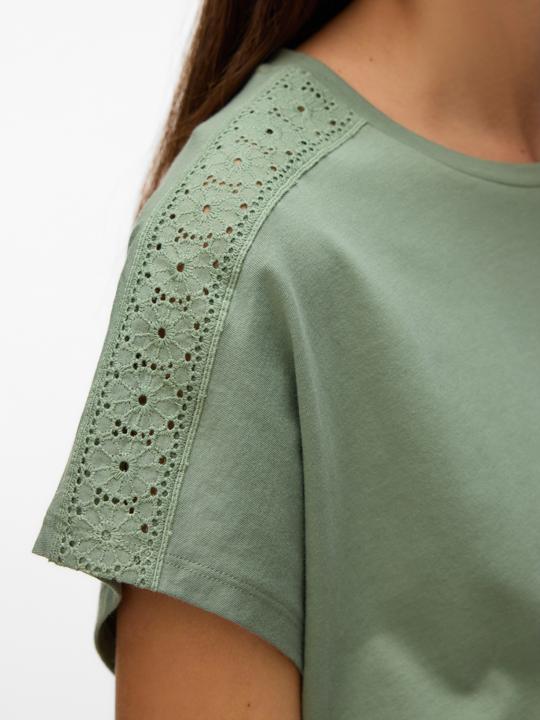 Image du produit Vero Moda Vmemmy Ss Lace Tape Top Jrs Ga Noos (M)
