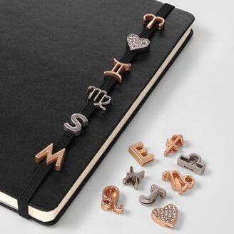 Actual product image Moleskine Pin Letter V Silver (No binding)