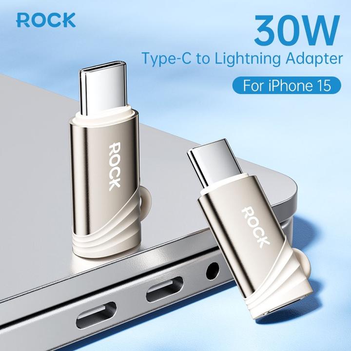 Immagine prodotto Rock - RCL0016 Adapter Lightning weiblich auf USB-C männlich Adapter (Lightning, USB tipo C)