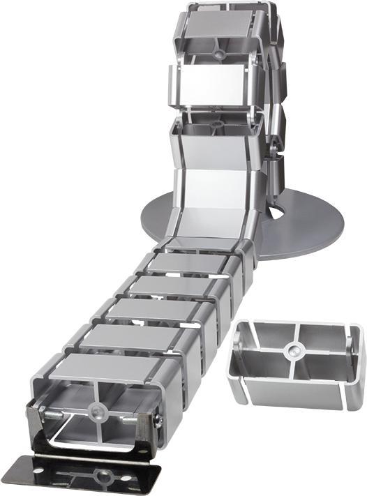 Produktbild LogiLink Flexibler Kabelkanal für den Schreibtisch, 800 x 68 mm (18 G (Kabelkanal, 2.80 cm)