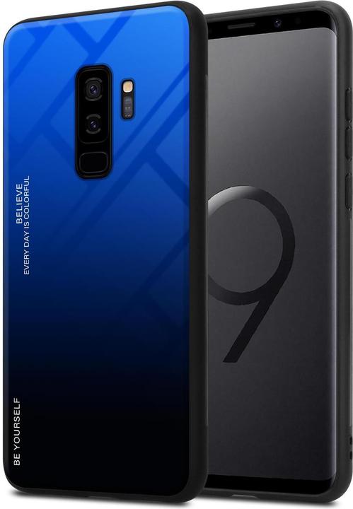 Actual product image Cadorabo TPU 2 colors glass cover (Samsung Galaxy S9+)