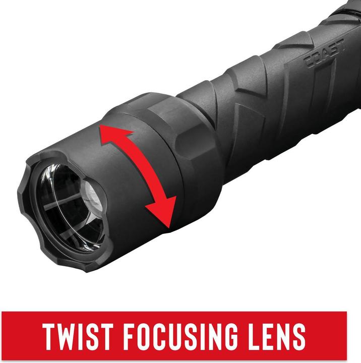 Actual product image Coast PS400 POLYSTEEL torch 570 lumens (14.60 cm, 500 lm)
