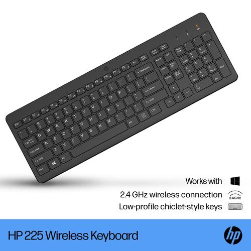 Produktbild HP 225 WL KBD Germany - German localizat (DE, Kabellos)