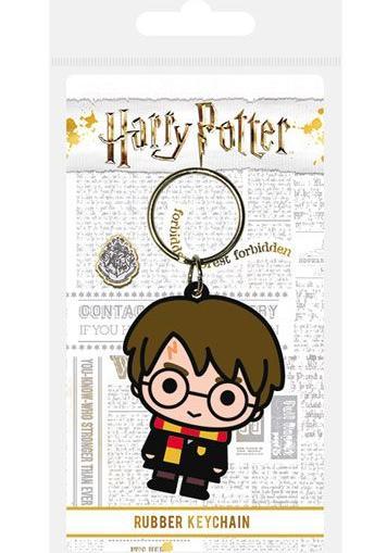 Actual product image Pyramid Harry Potter Rubber Keychain Chibi Harry 6 cm