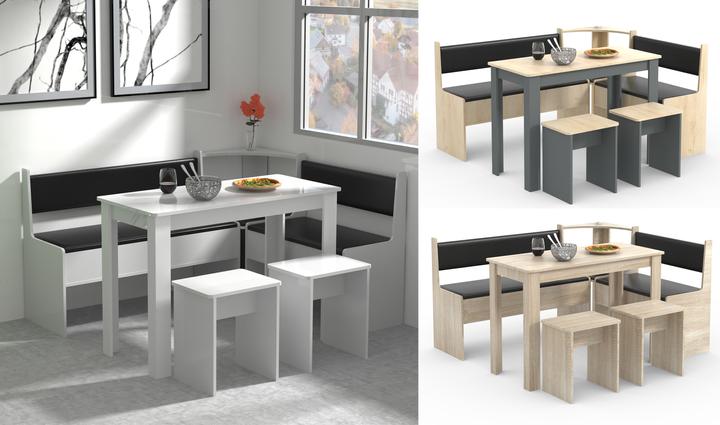 Produktbild VCM Eckbankgruppe (153 x 153 x 80 cm)