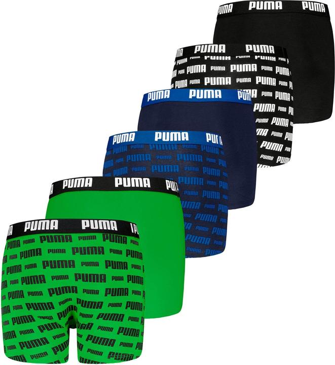 Immagine prodotto Puma Everyday Logo Print Boxers ECOM 6P (170, confezione da 6)