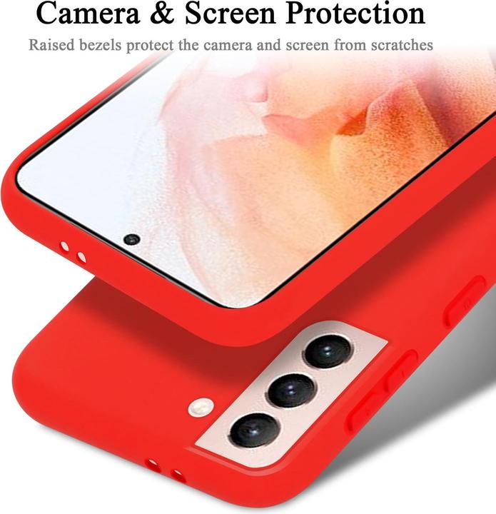 Produktbild Cadorabo TPU Liquid Silicone Case Cover (Samsung Galaxy S21 5G)