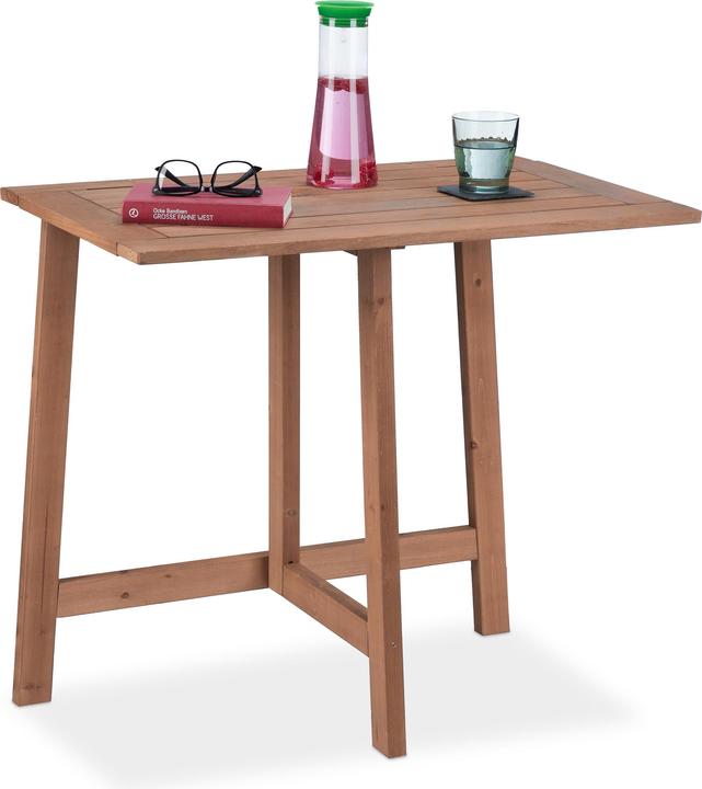 Immagine prodotto Relaxdays Tavolo pieghevole (80 cm)