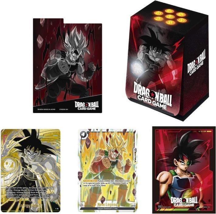 Produktbild Dragon Ball Fusion World Official Card Case + Sleeves Set 01 - Bardock