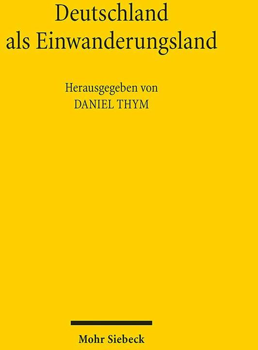 Image du produit Deutschland als Einwanderungsland (Allemand, Daniel Thym, 2024)