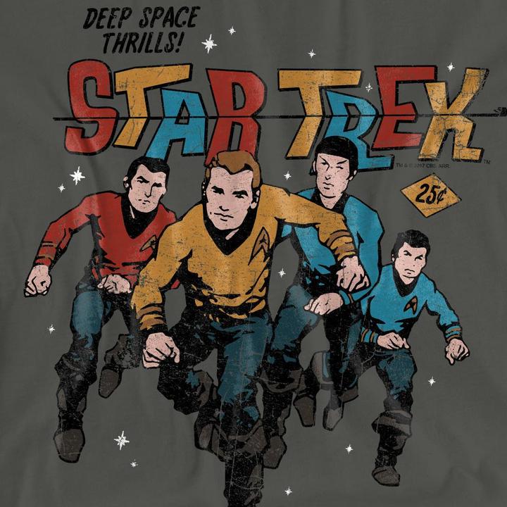 Actual product image Unisex Adult Deep Space Thrills T-Shirt (XL)