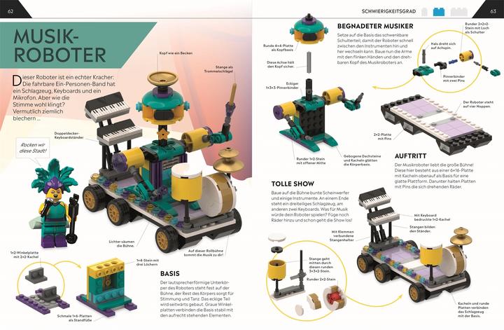 Immagine prodotto Idee per la costruzione di robot LEGO®