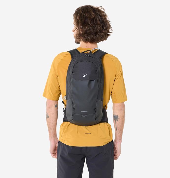 Produktbild Rockrider Trinkrucksack MTB 12 L/ 2 L Wasser schwarz (12 l)