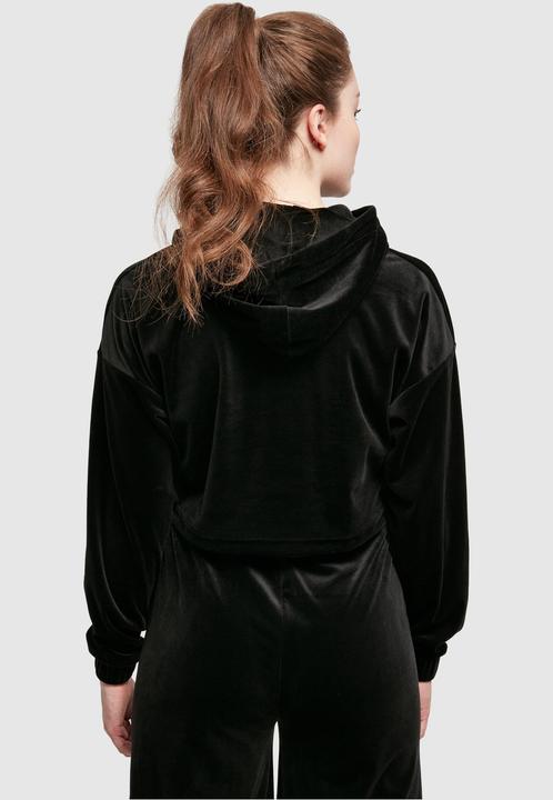 Image du produit Urban Classics Sweat à capuche croisé en velours pour femmes (4XL)
