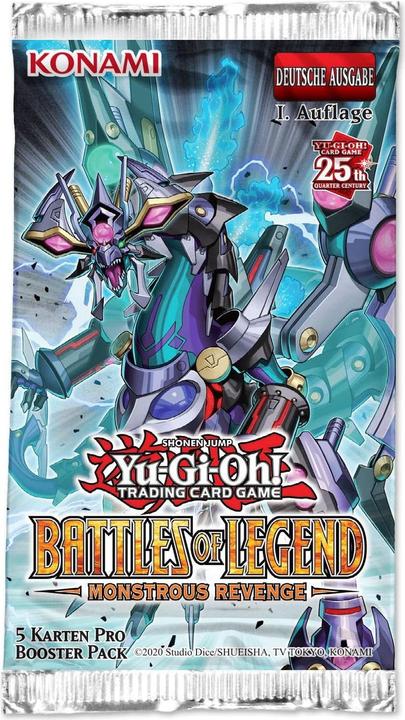 Actual product image Yu-Gi-Oh ! TCG Battles of Legend: Monstrous Revenge Booster Display (English, Booster Pack)
