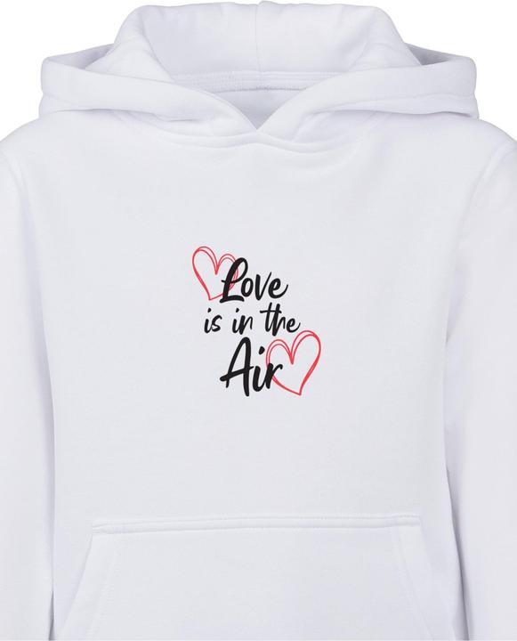 Immagine prodotto Merchcode Valentines Day - Felpa con cappuccio Basic per bambini "Love is in the Air" - 174585 (158)