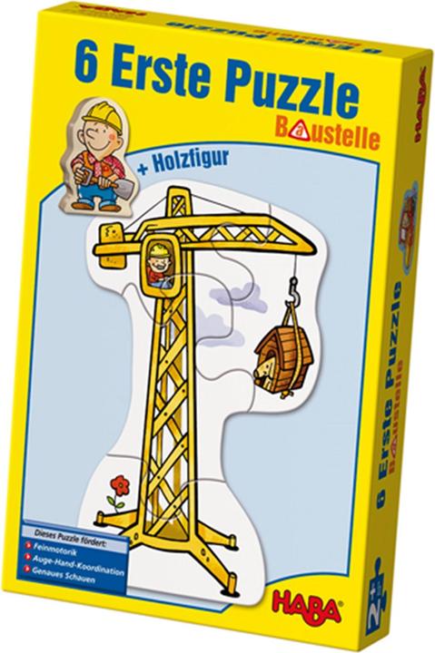 Immagine prodotto Haba Primo puzzle - cantiere (18 pezzi)